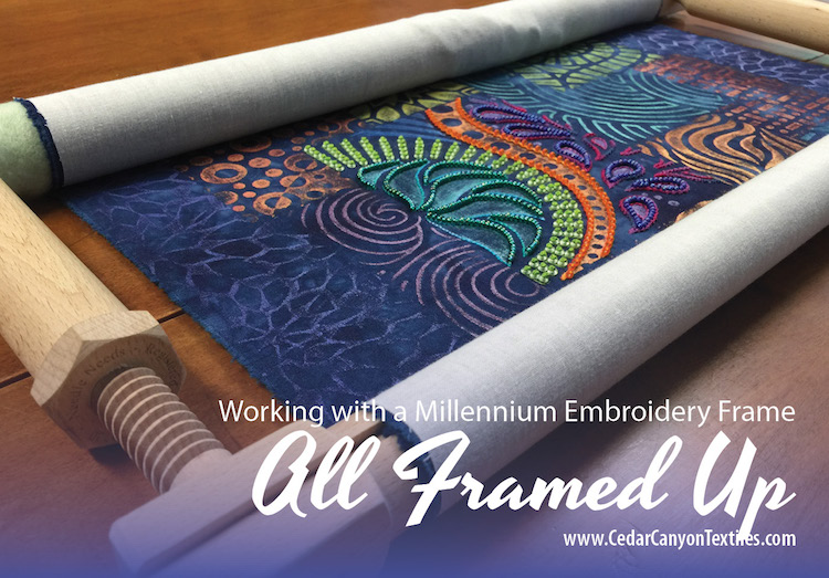 Millennium Embroidery Frame Review - Shelly G. Stokes