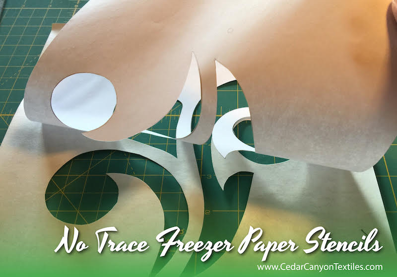 6 Steps for No Trace Freezer Paper Stencils - Shelly G. Stokes