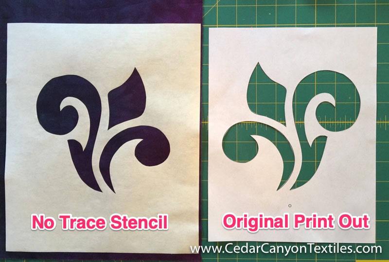 6 Steps for No Trace Freezer Paper Stencils - Shelly G. Stokes