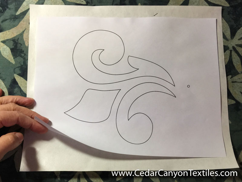 6 Steps for No Trace Freezer Paper Stencils - Shelly G. Stokes